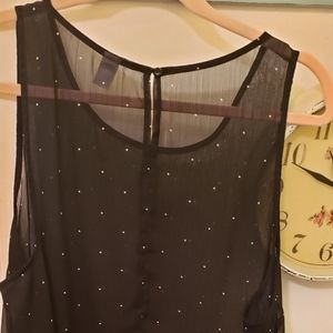 EUC Sheer Sleeveless Tank